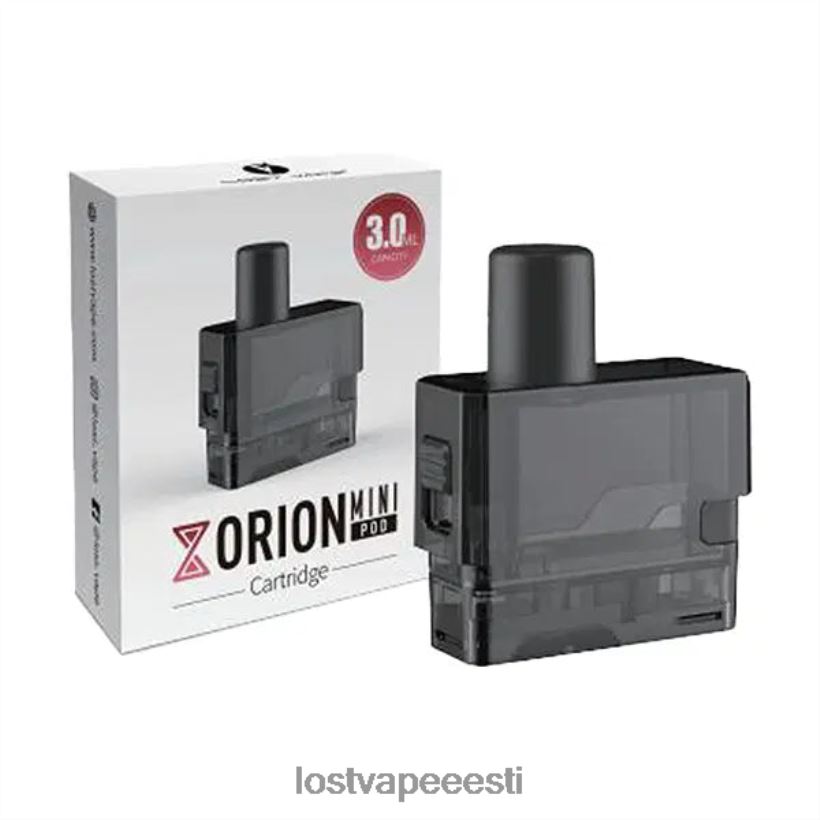 Lost Vape Orion mini tühi asenduskarp | 3 ml must R6P4HL34 - Lost Vape Price Eesti