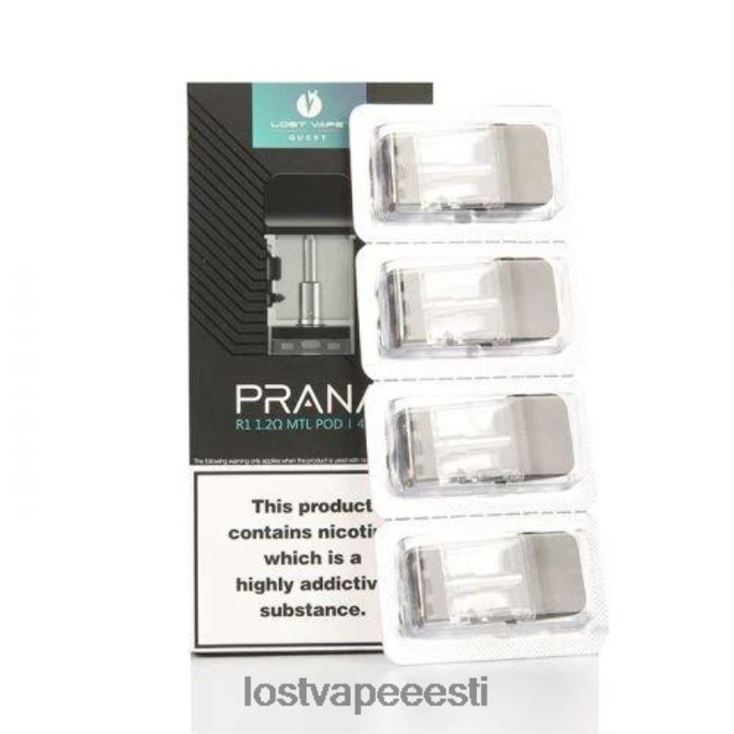 Lost Vape Prana kaunad (4 pakki) r1 1,2 oomi R6P4HL400 - Lost Vape Pods Near Me