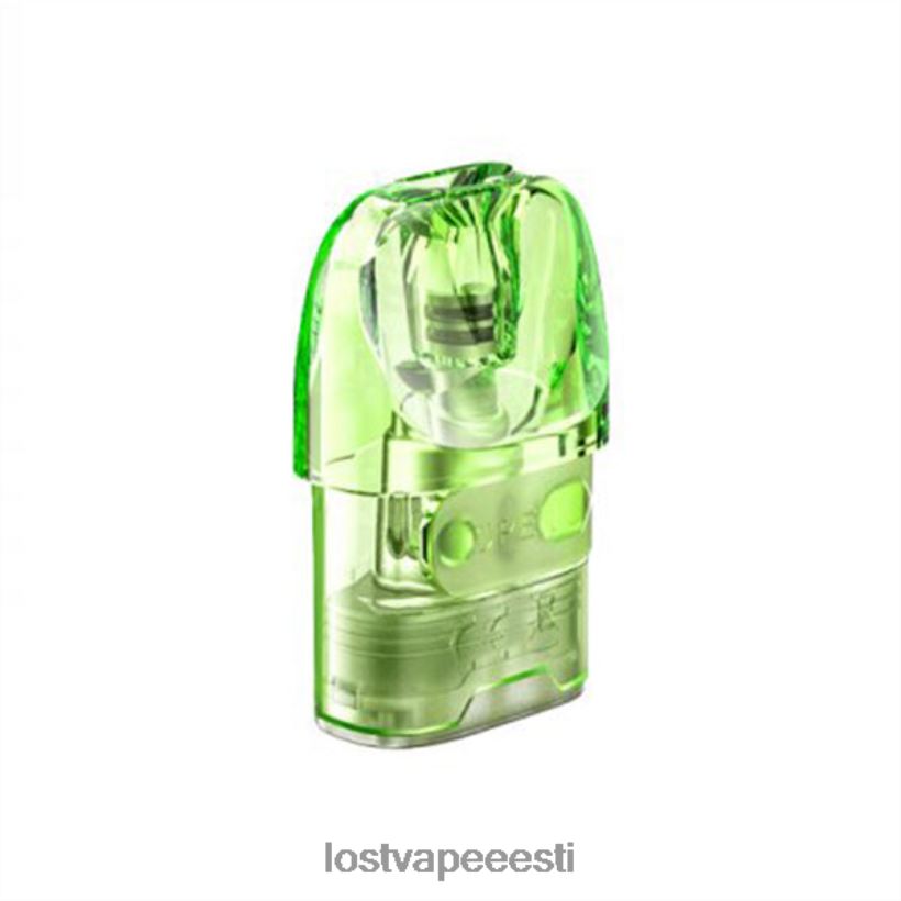Lost Vape URSA asenduskaunad roheline (2,5 ml tühi kassett) R6P4HL213 - Lost Vape Customer Service