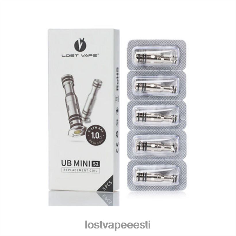 Lost Vape UB mini-asendusrullid (5-pakk) 1.ohm R6P4HL134 - Lost Vape Price Eesti